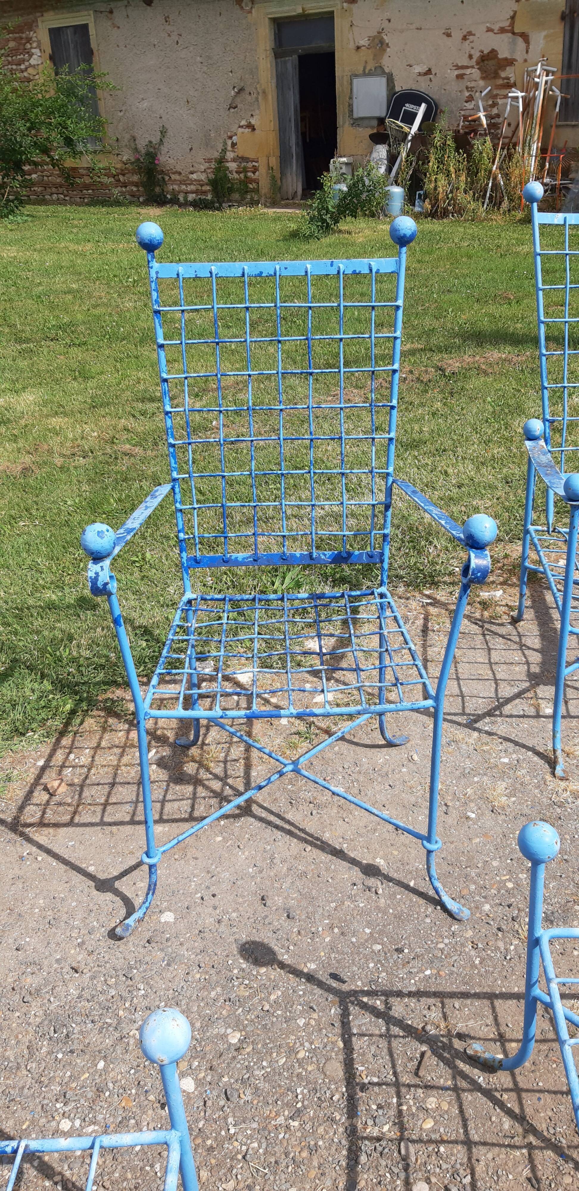 Forged Iron Garden Salon 1960