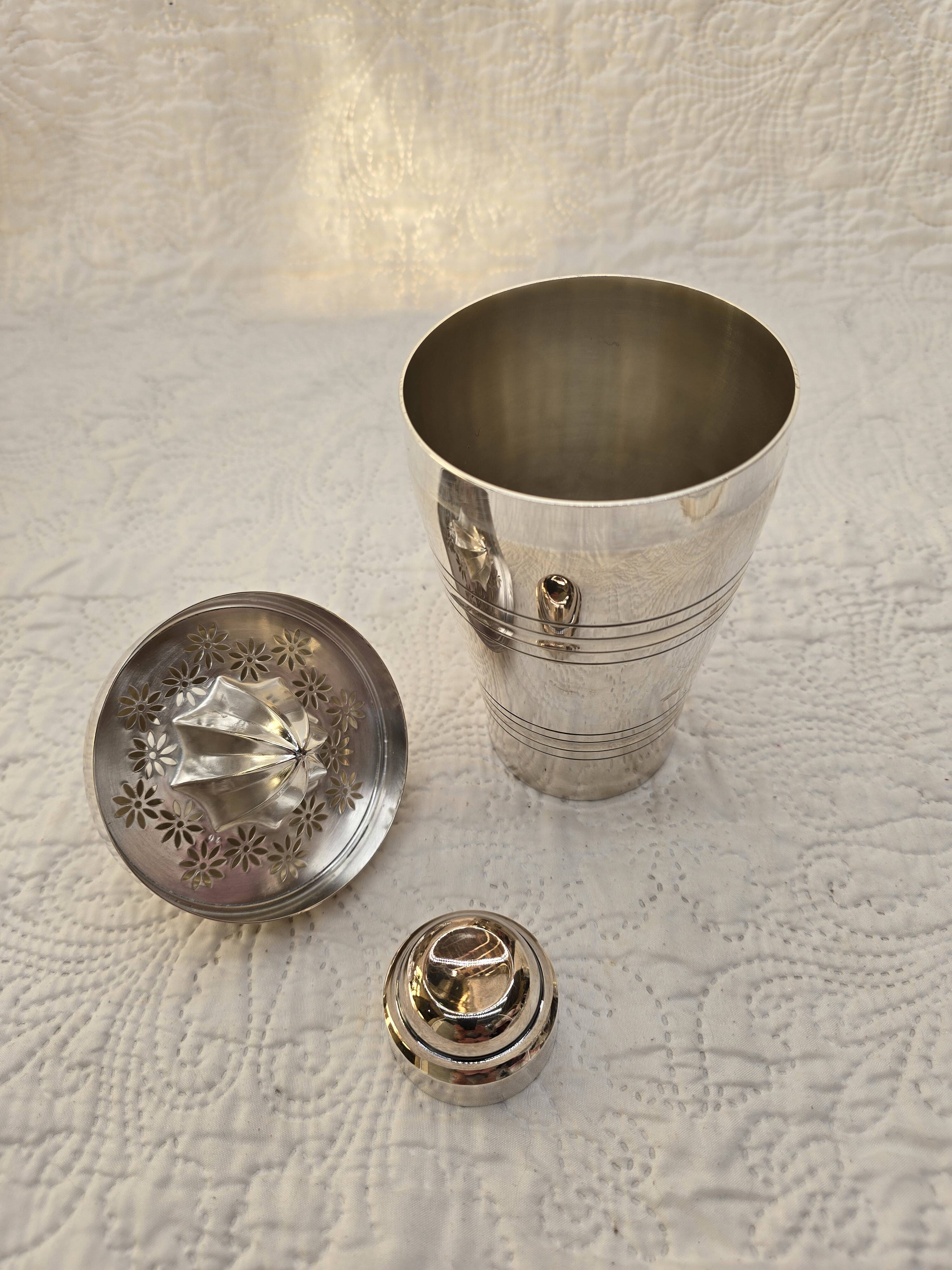 3-piece silver-plated aperitif set