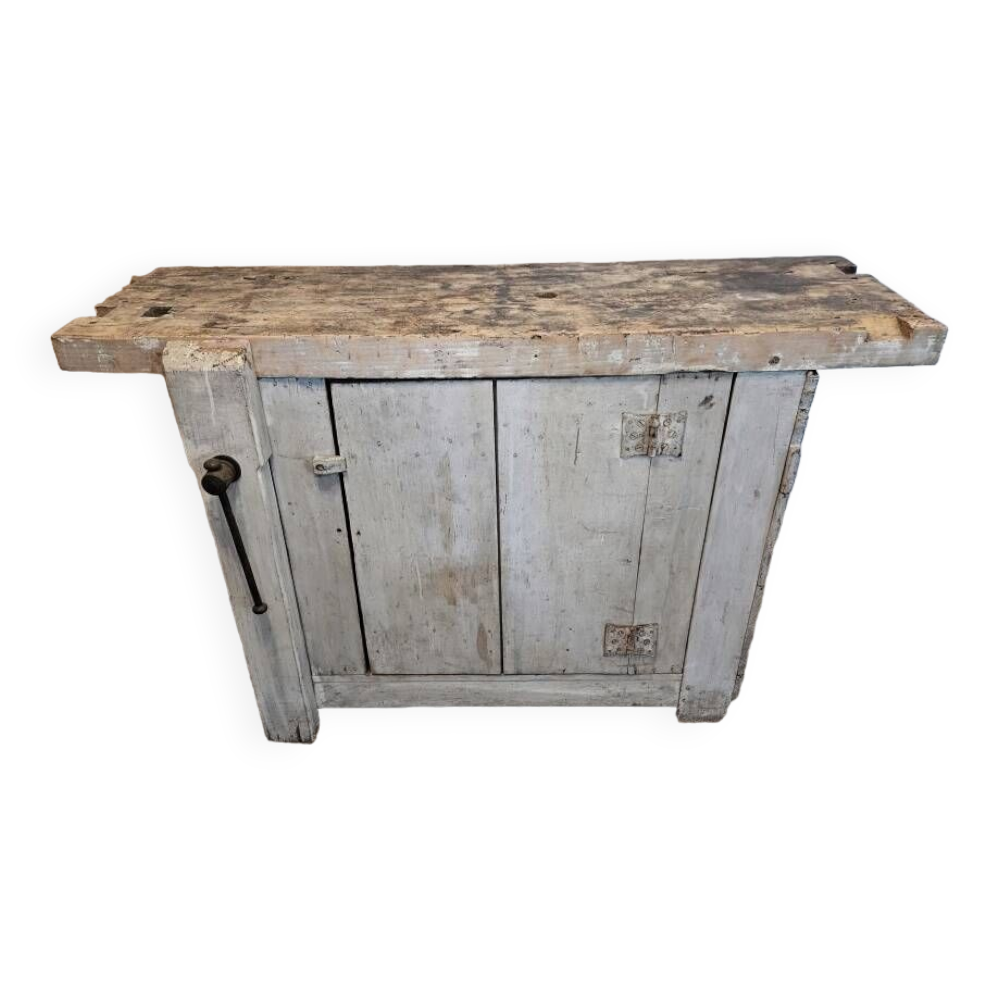 Old carpenter's workbench