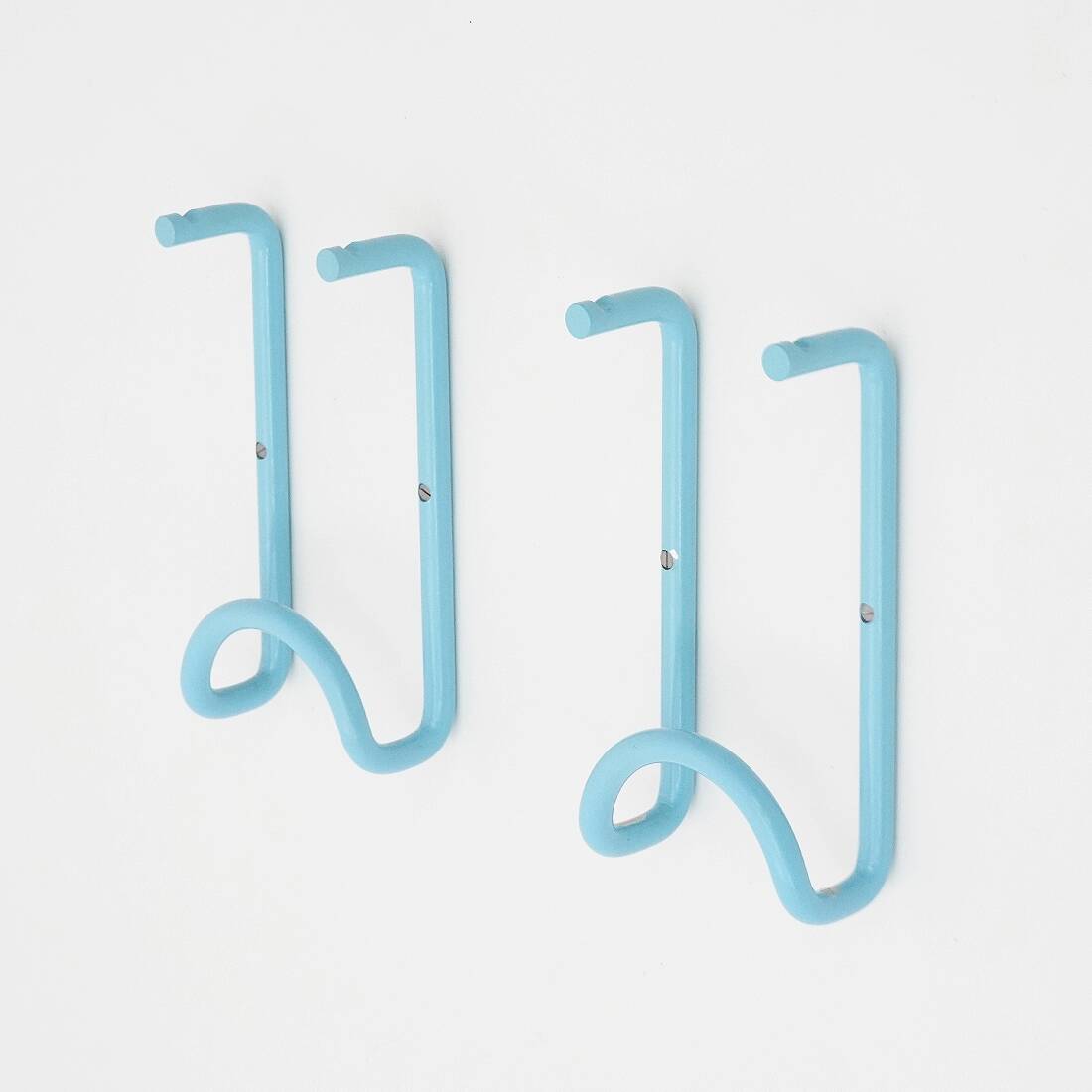Pair of “Taka” coat hooks by Cesare Rota Nodari for Acerbis, 1970s