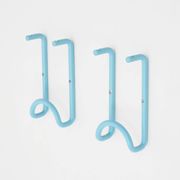 Pair of “Taka” coat hooks by Cesare Rota Nodari for Acerbis, 1970s