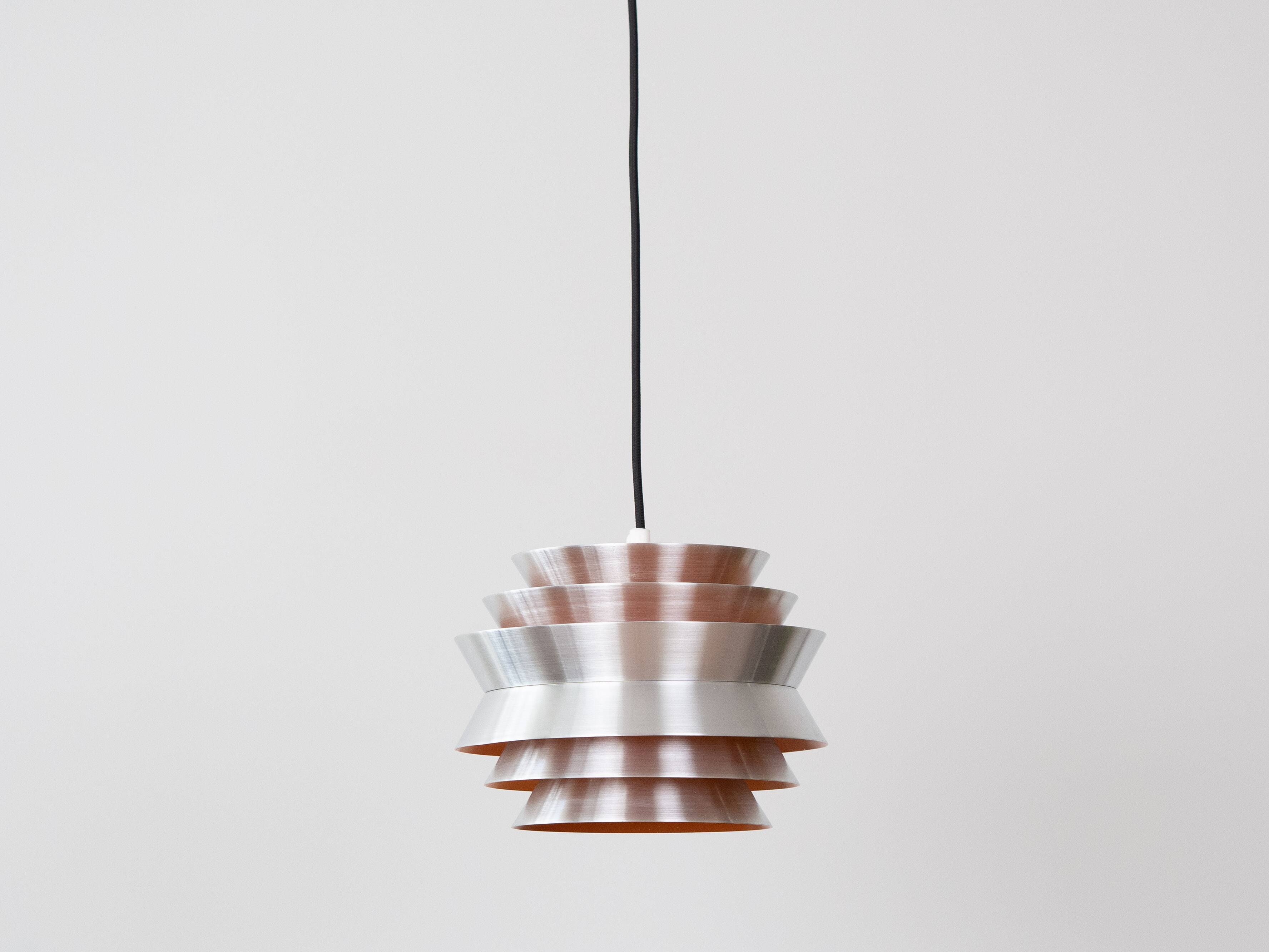Swedish vintage Trava pendant lamp by Carl Thore, Granhaga, 1960s