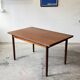 Table en teck extensible, Danemark 1960s/1970s, VNTG, Mid-C Modern