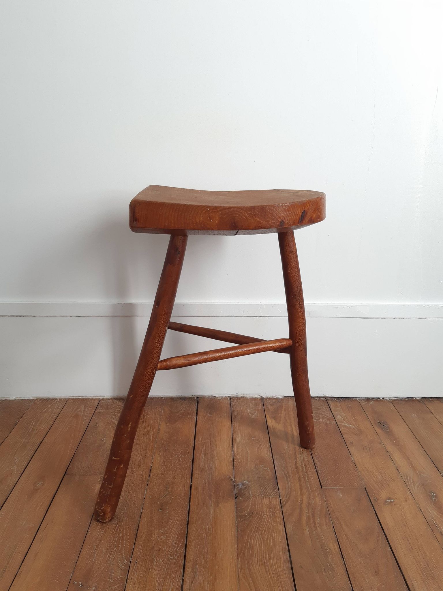 Vintage wooden stool