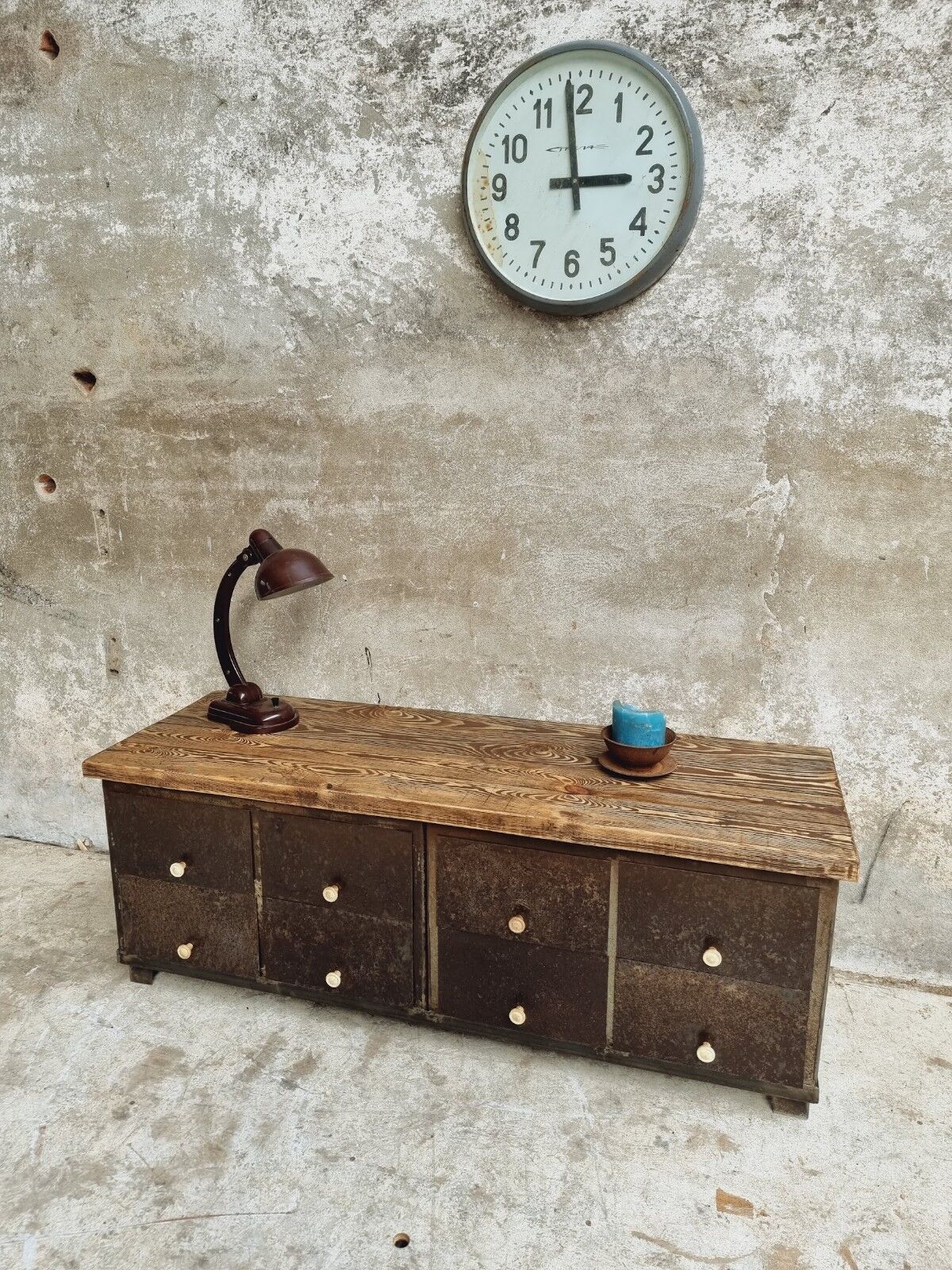Industrial chest of drawers TV cabinet or sideboard