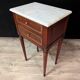 Pair of Louis XVI Style Mahogany Bedside Tables