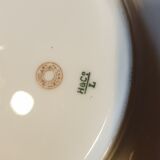 6 assiettes plates 24cm  H&C