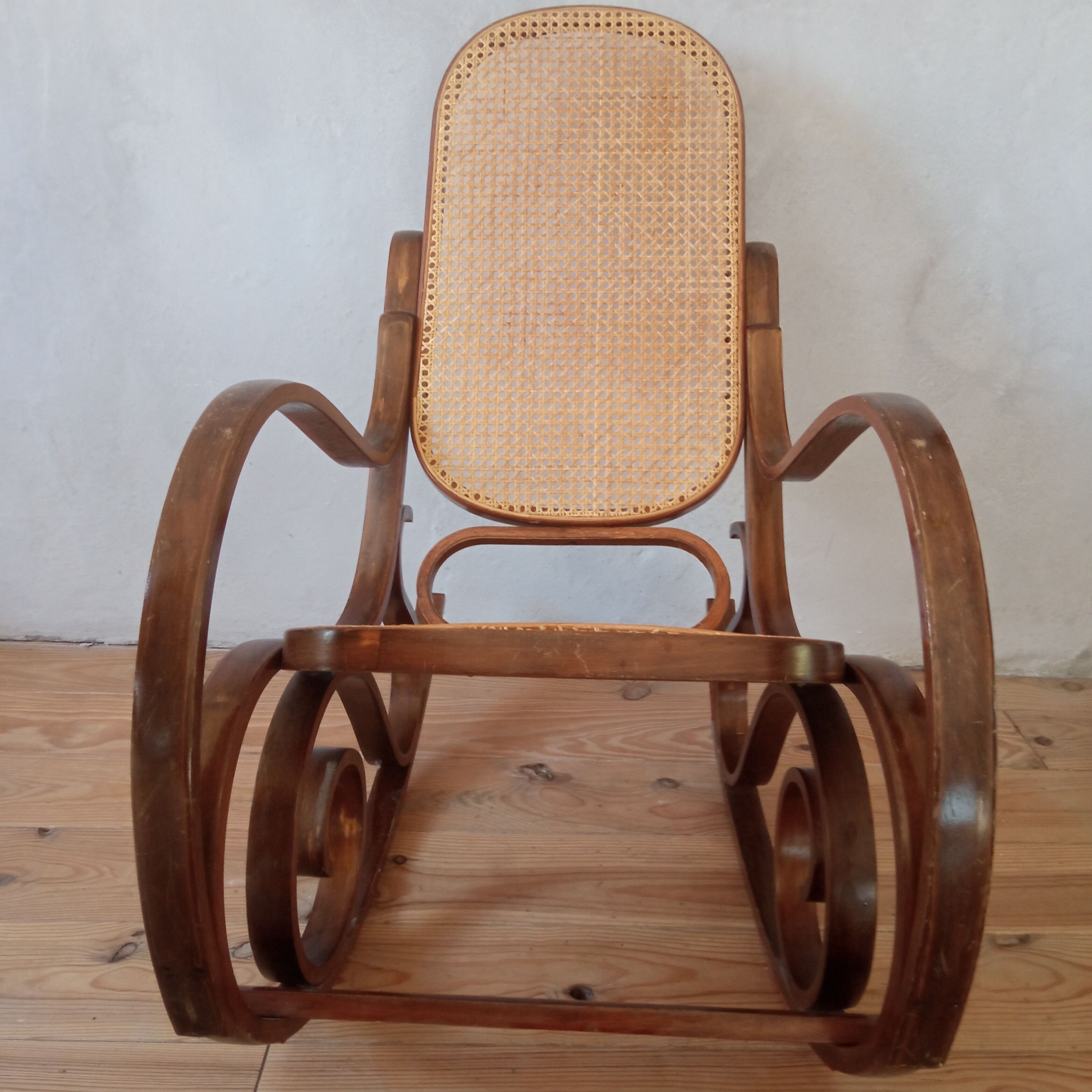 Rocking chair wood and canning