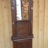 Oak wall coat door