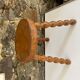Tabouret de ferme tripode en bois