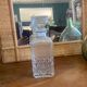 Cut glass whiskey decanter