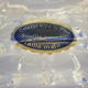 Centerpiece, blue crystal of Lorraine, limited series 233/500, blown and cut