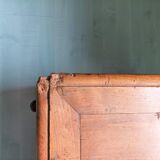 Small solid oak chest