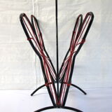 Magazine rack scoubidou 'butterfly' circa 60