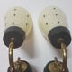 Pair of modernist appliques from the 50s/60s