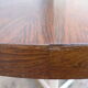 Table ronde vintage en palissandre