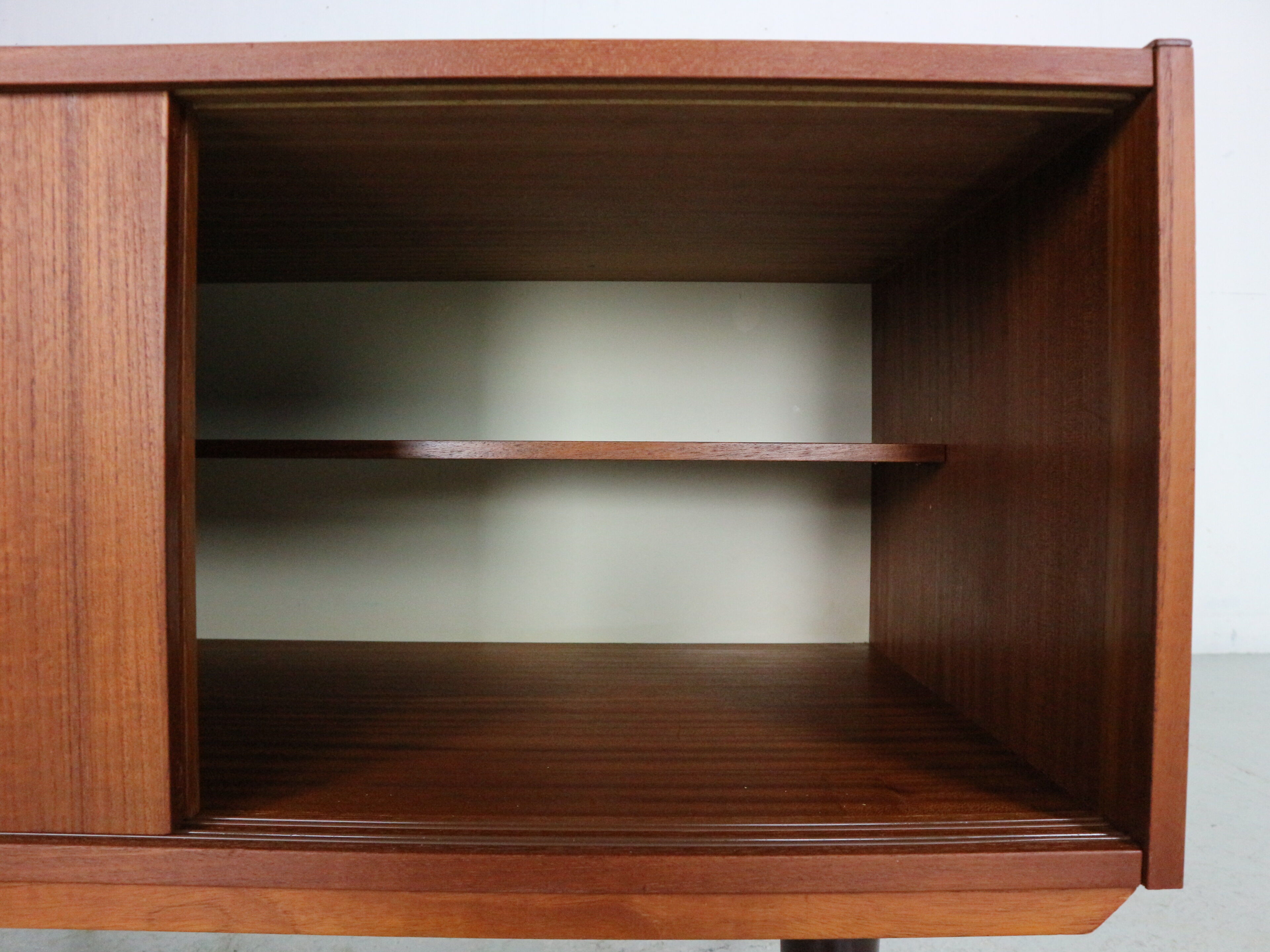 Mid century modern mini teak sideboard, 1960 Denmark