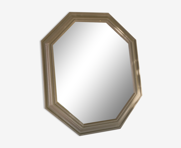 Miroir octogonale biseauté 50x60cm