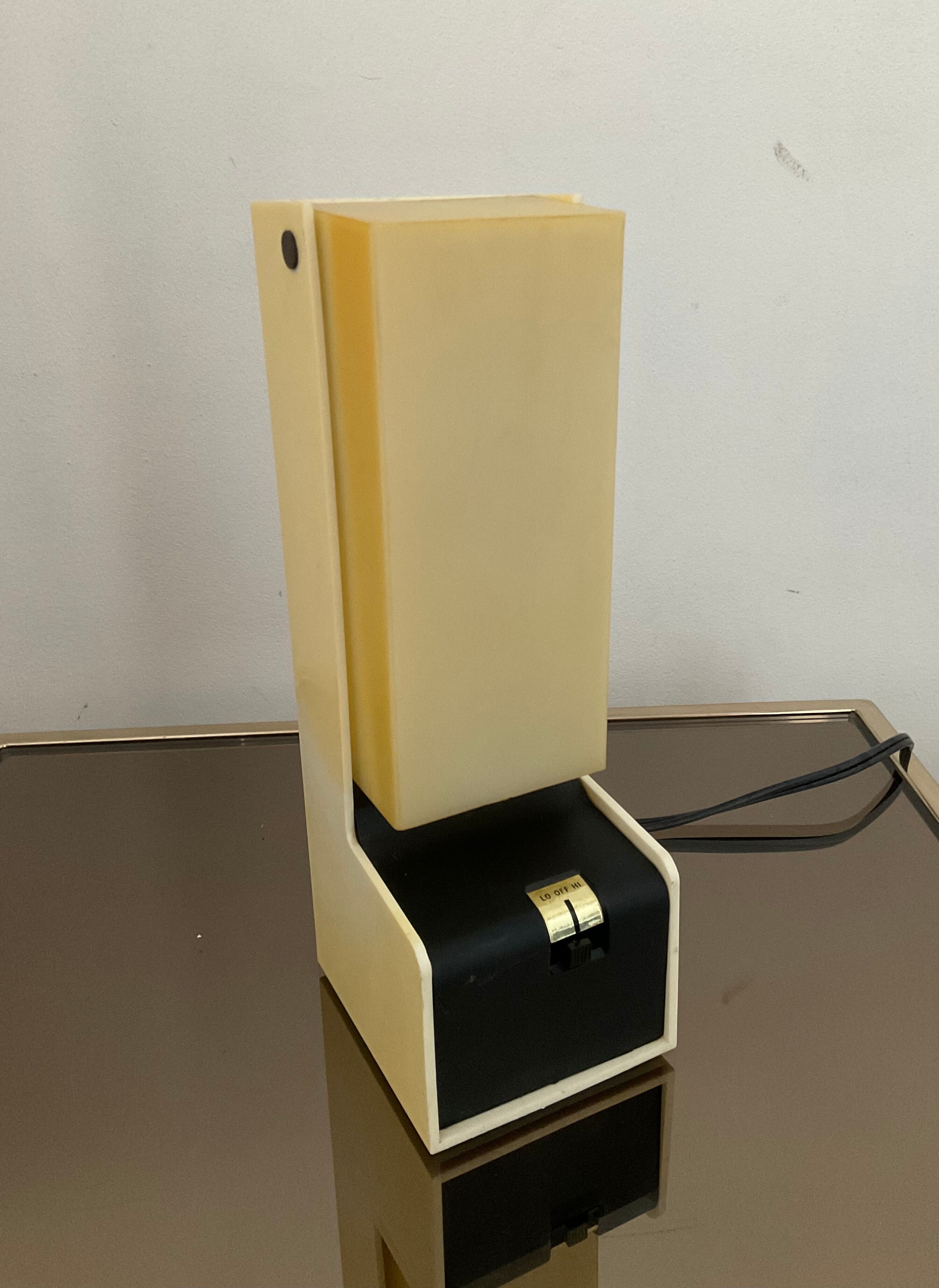 70s desk folding lamp