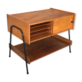 Metal stand furniture vintage design 60s