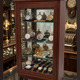 Mahogany display cabinet 20th century