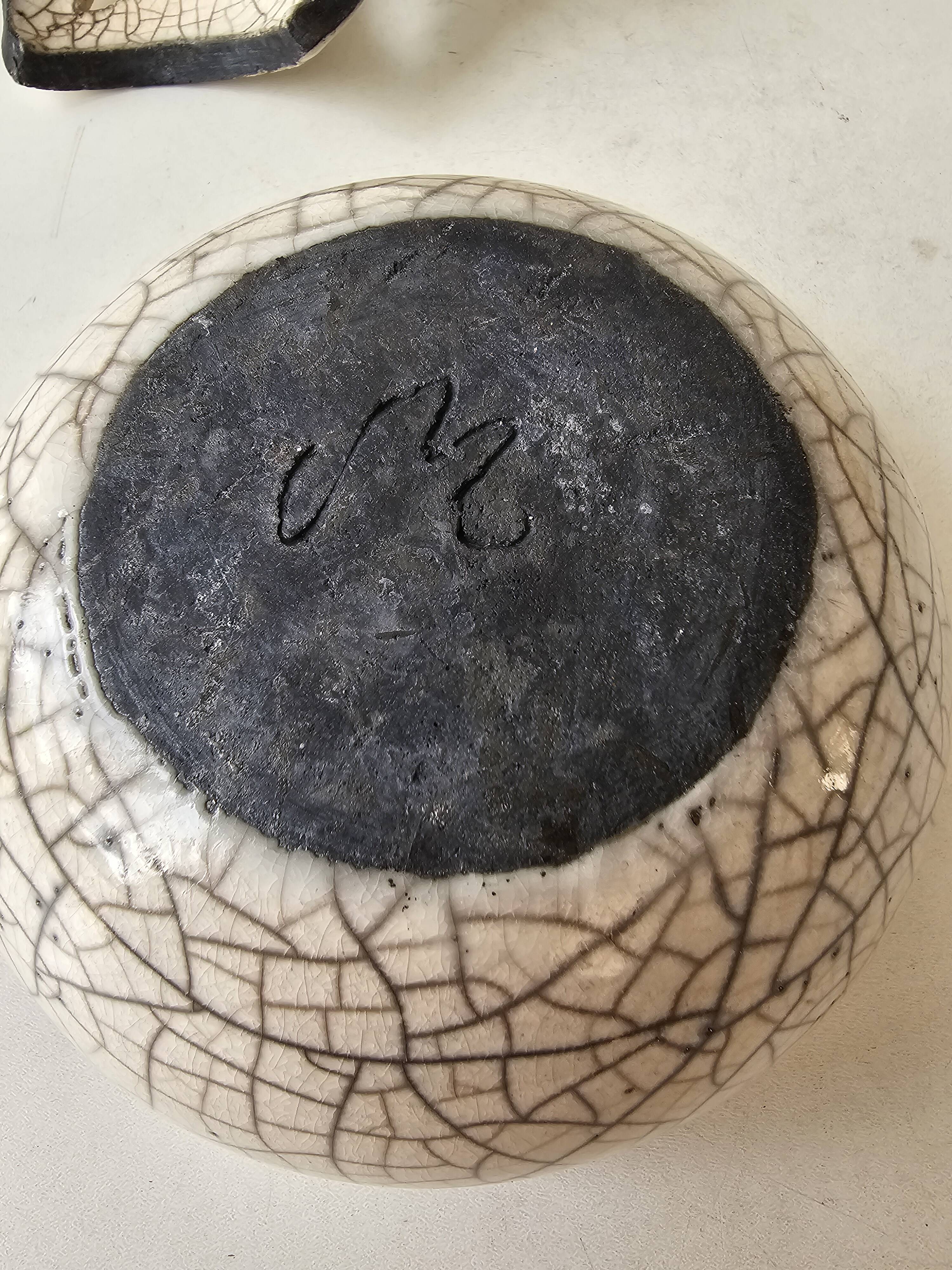 Photophore Secret box in ceramic Raiku signed M