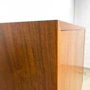 High vintage cabinet with hairpin legs