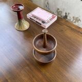 Wooden cocktail dish