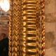 Mirror Louis XV - XVI with gold leaf 80x94cm