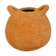 “bouboulita” vase in red sandstone