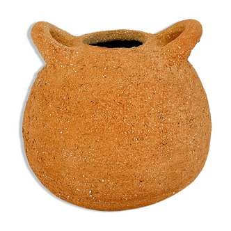 “bouboulita” vase in red sandstone