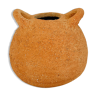 Vase "bouboulita" en grès roux