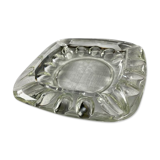 Cendrier carré en verre