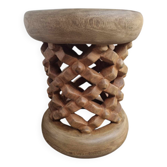 African Bamiléké Stool 30cm in Diameter