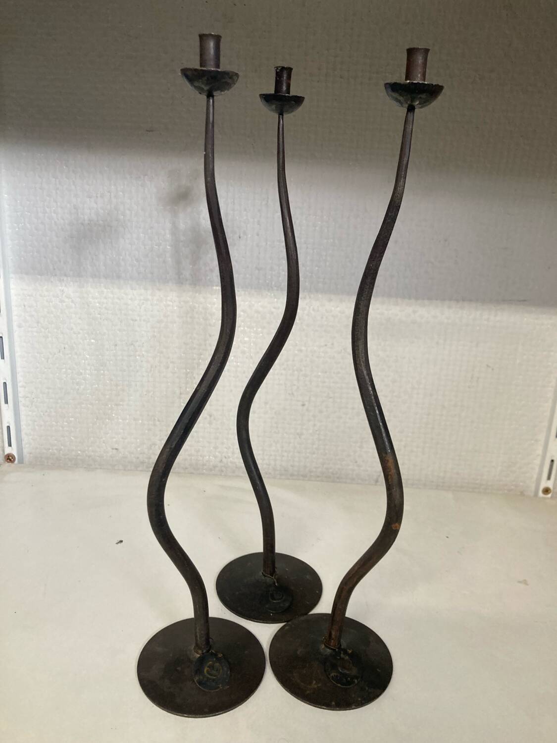 set of 3 Hysteria candle holders