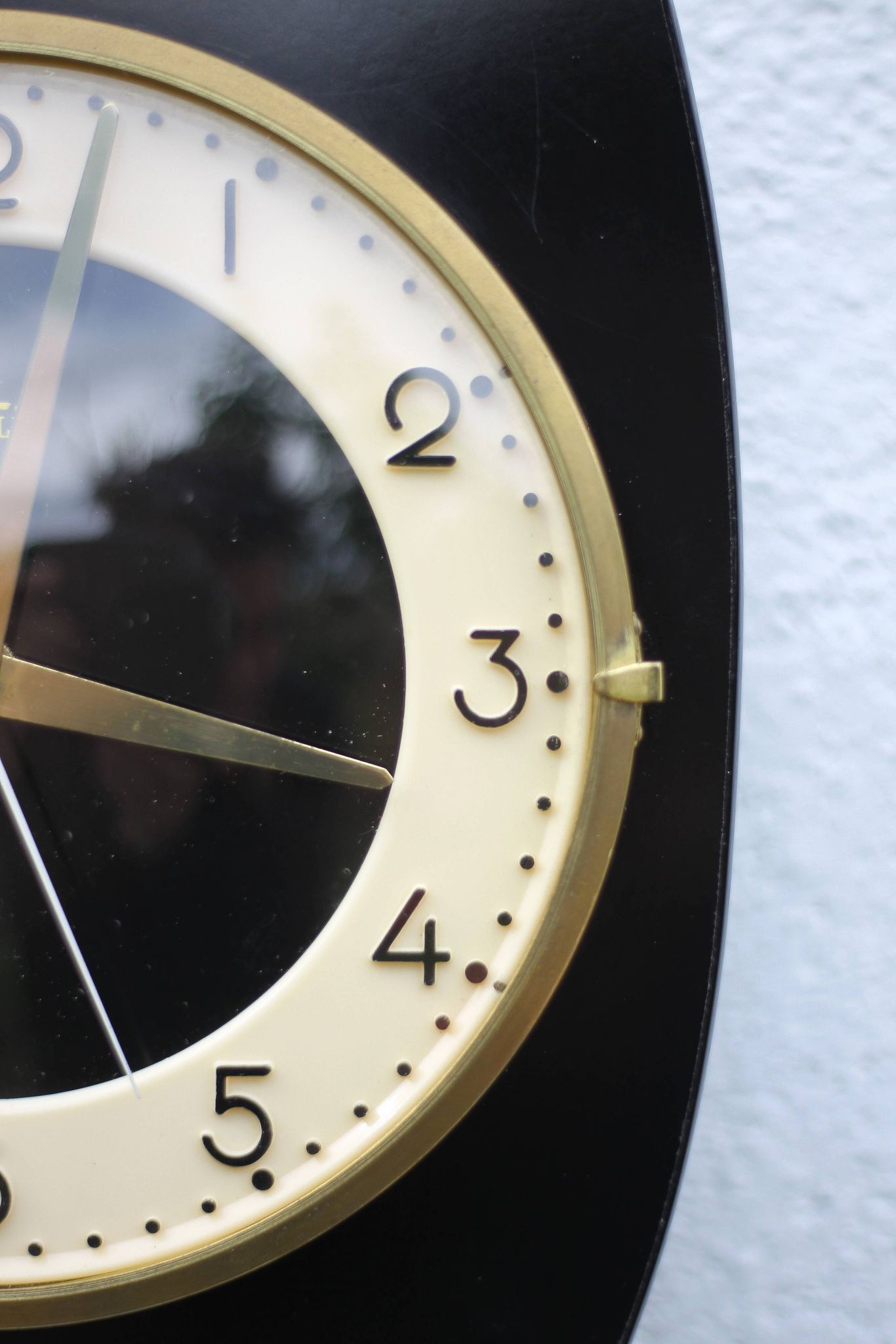 Galli vintage clock, vintage pendulum, wall clock, 60's