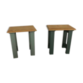 Pair of vintage bedside or side tables