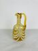 Vintage Italian style amber glass carafe