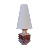 Lamp from the 70s ceramic from vallauris