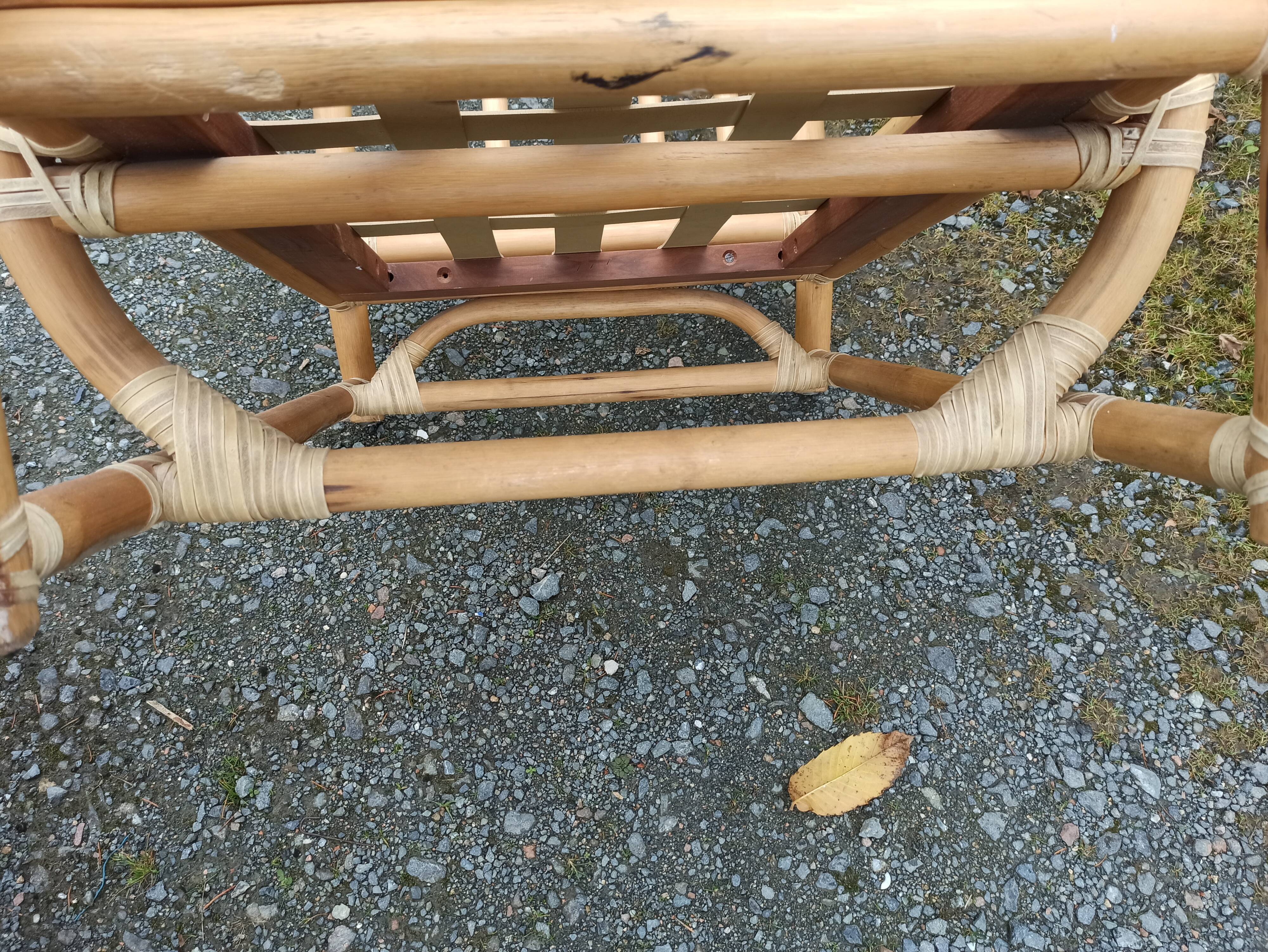 Pair of Lyda Levi armchairs for Mc Guire bamboo Italy Milan