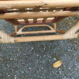 Pair of Lyda Levi armchairs for Mc Guire bamboo Italy Milan