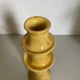 Ceramic candle holder Tamegroute yellow new