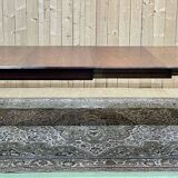 Victorian mahogany table with 2 extensions - 19th century work - Crank system