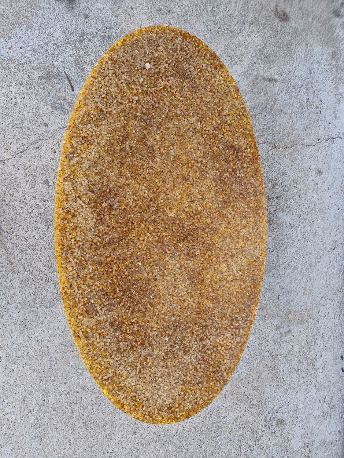 Giraudon coffee table in epoxy resin