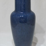 Large powdery blue porcelain vase