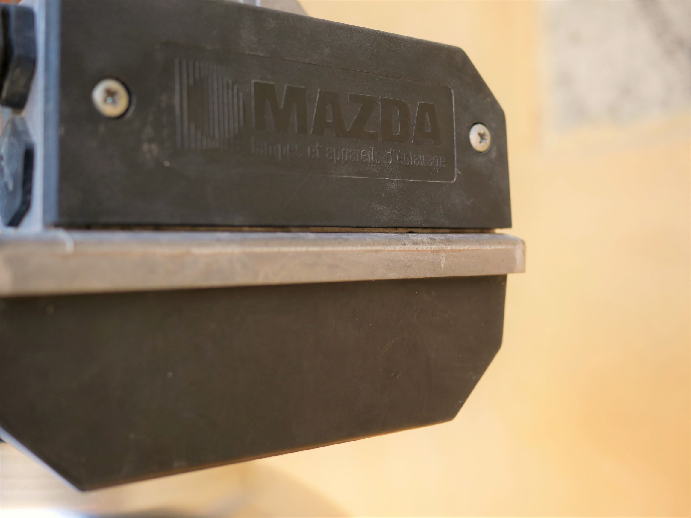 Pair of industrial hanging by Mazda