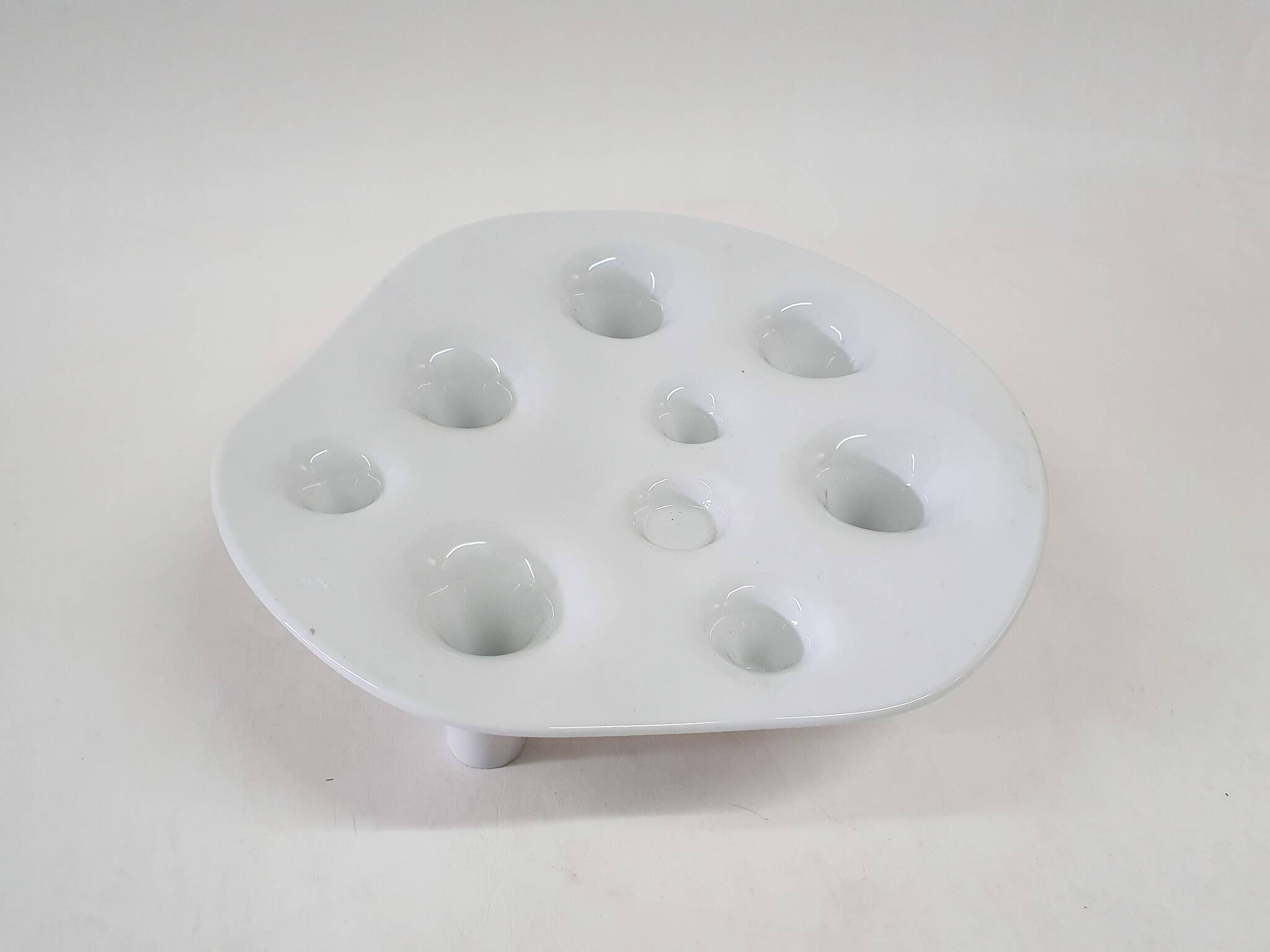 Fruit and Fire candle holder and fruit bowl by Willem Noyons, The Netherlan