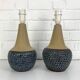 Pair of Einar Johansen ceramic table lamps, Soholm, Denmark, 1960s