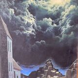 Landscape with a fantastic castle