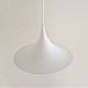 Set of 2 white "Micro" Semi pendant lamps by Claus Bonderup & Torsten Thorup for Lyfa